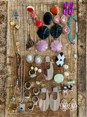 Broken Junk Jewelry Lot for Crafting